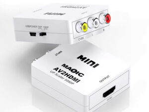 AV RCA to HDMI Full HD AV to HDMI Video Converter Adapter HDMI Other Home Audio 1080P 60Hz Mini Size AV2HDMI