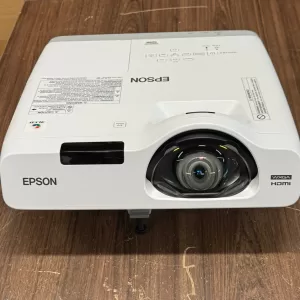 EPSON PowerLight 525W Short Throw Projector, with HDMI and Power cable, No remote