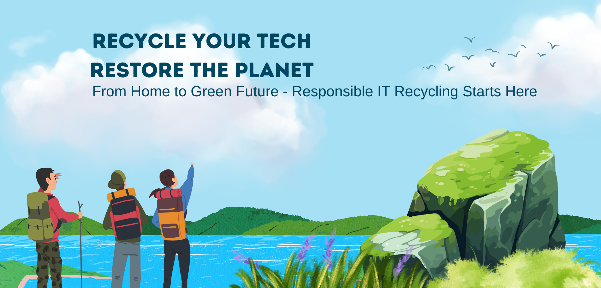 protect the earth by recycling E-waste (1)