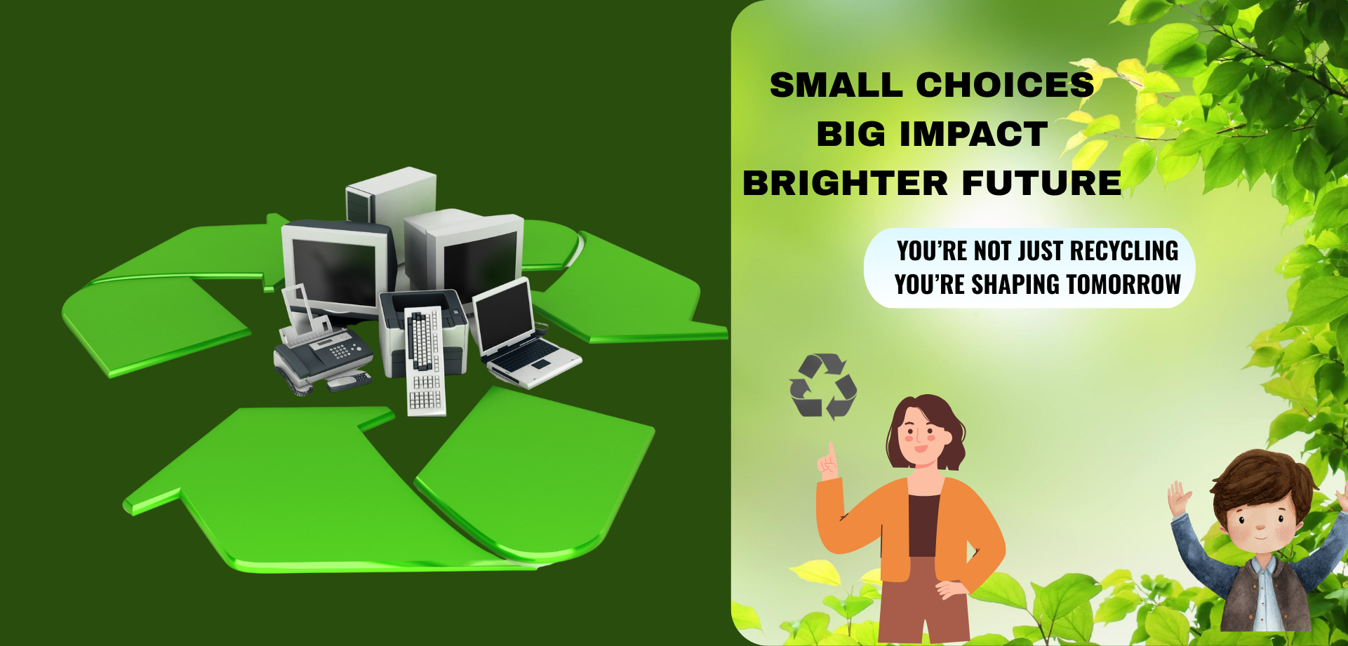 protect the earth by recycling E-waste (2)